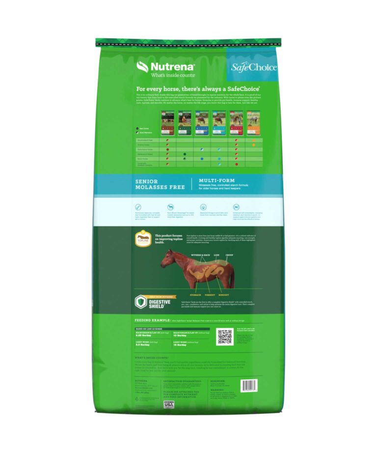 Safe Choice Senior Molasses Free