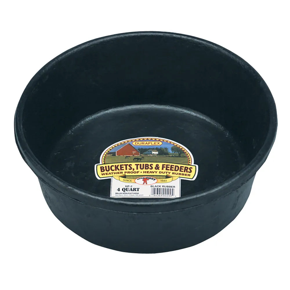 Rubber Feed Pan-4 qt