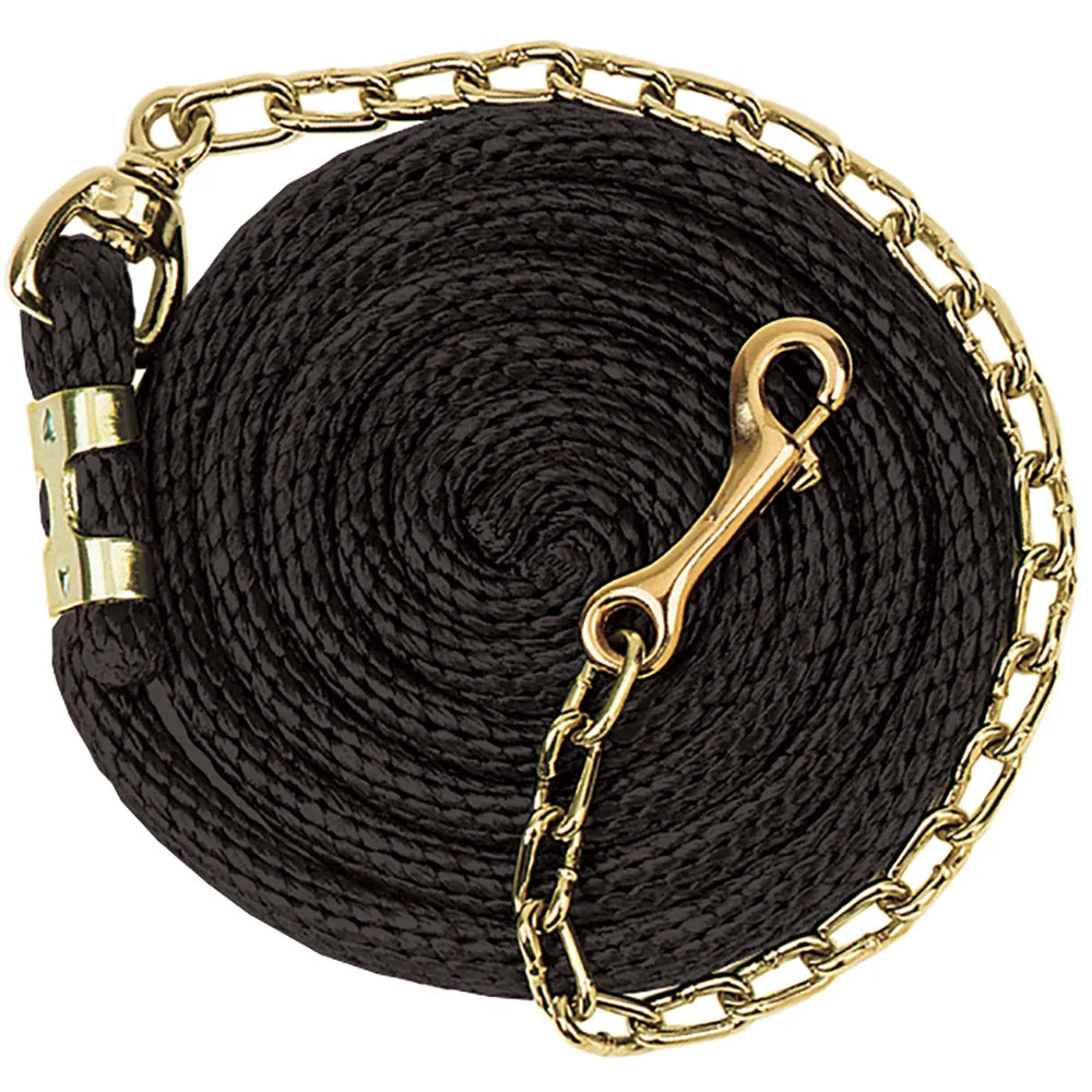 Poly Lead Rope with Chain by Weaver