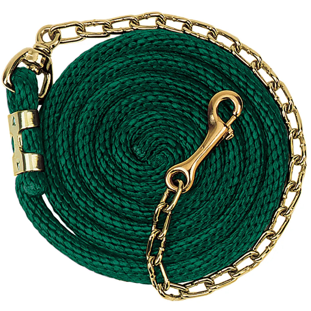 Poly Lead Rope with Chain by Weaver
