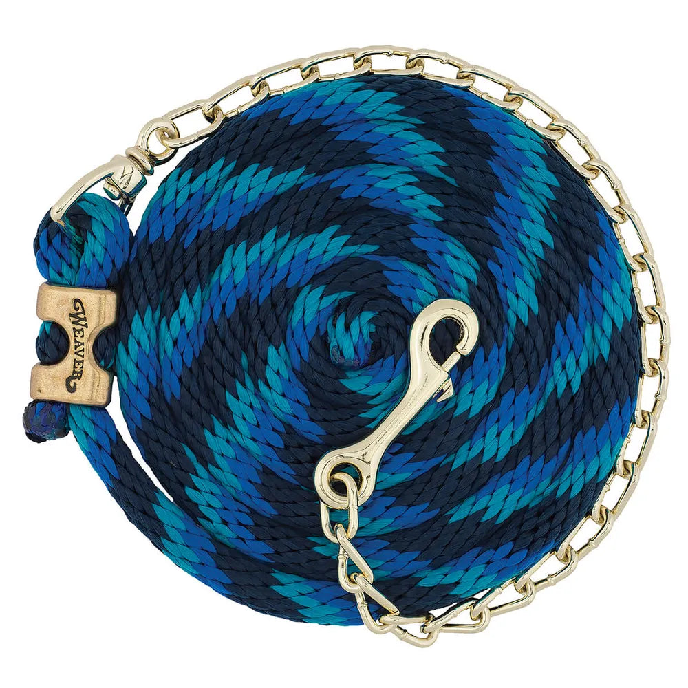 Poly Lead Rope with Chain by Weaver