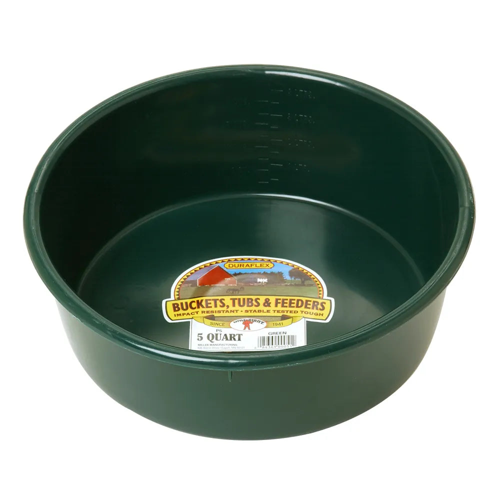 Plastic 5 Quart Utility Pan - 5 qt
