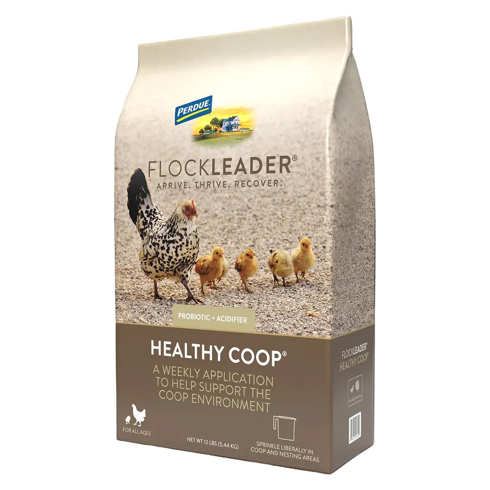 FlockLeader HEALTHY COOP Litter Additive with Probiotics + Acidifier