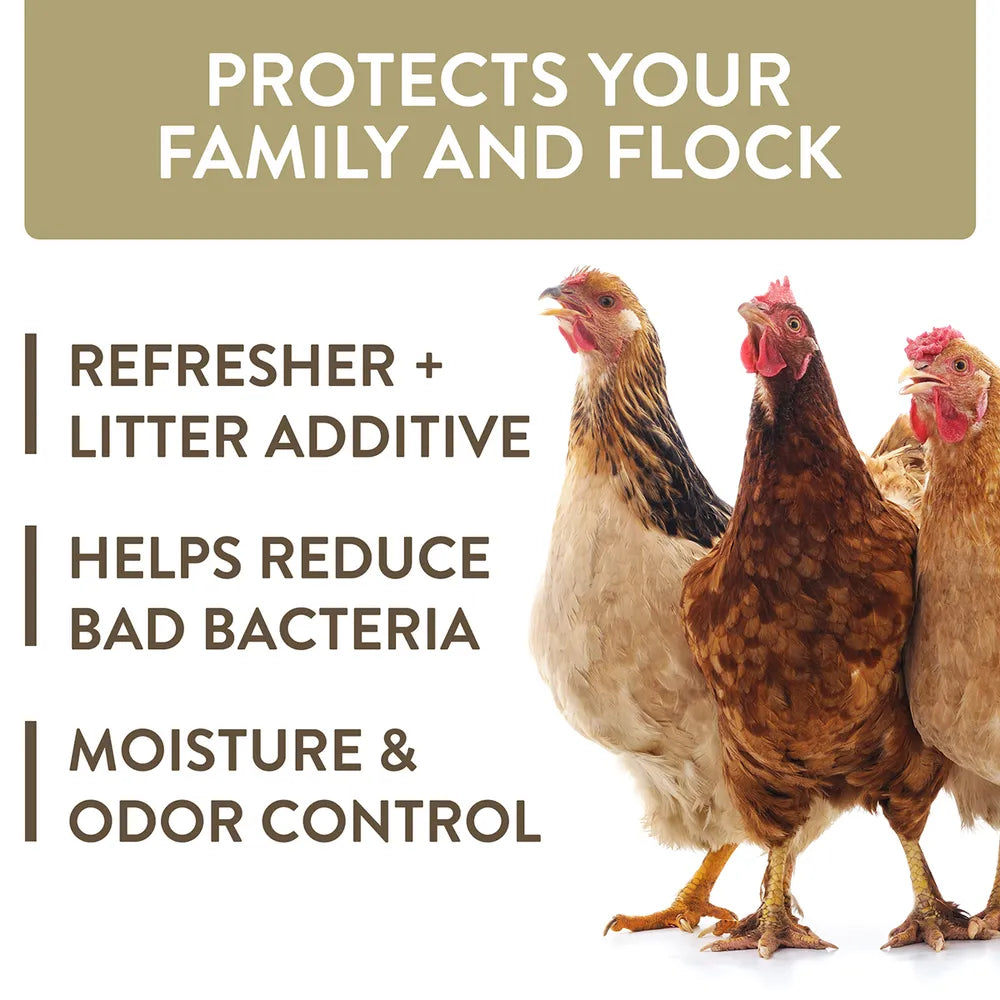 FlockLeader HEALTHY COOP Litter Additive with Probiotics + Acidifier