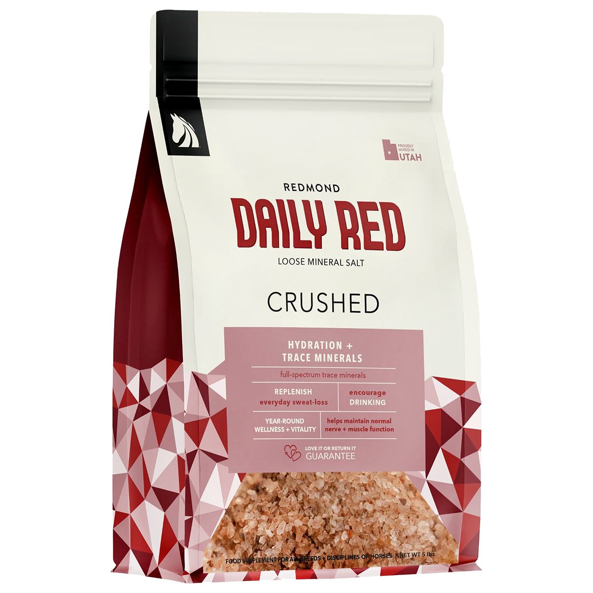 Daily Red Mineral Supplement for Horses Crushed, 5 lbs