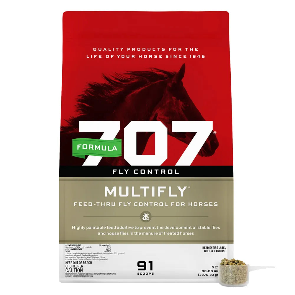 Formula 707 MultiFly Feed-Thru Fly Control for Horses