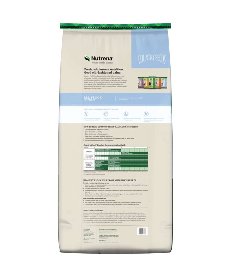 CF All Flock 18% Pellet