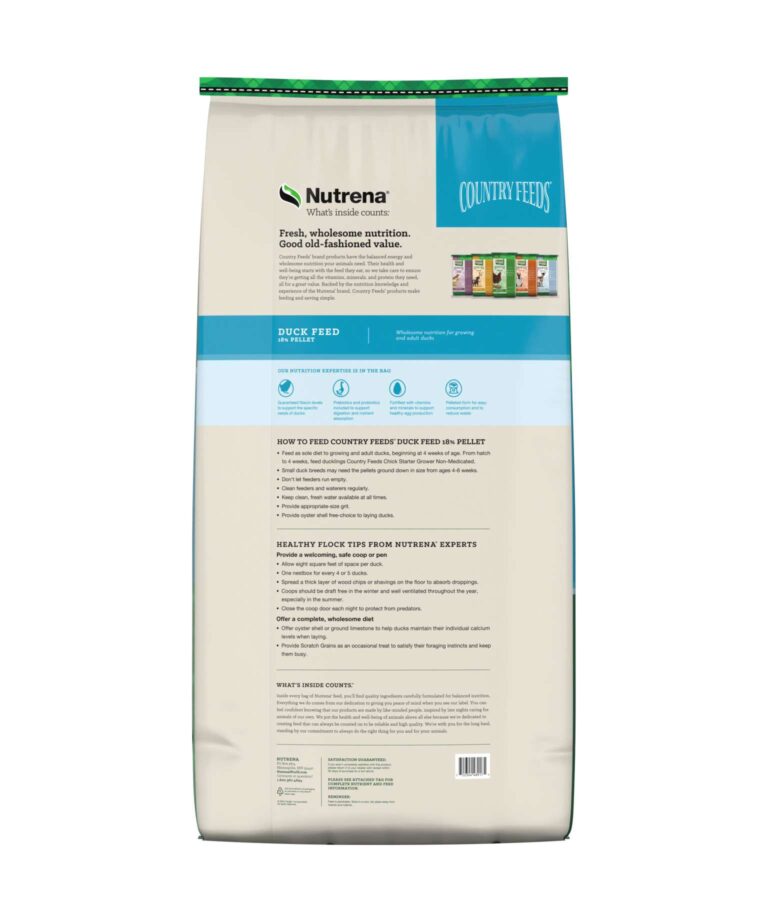 Duck Feed 18% Pellet