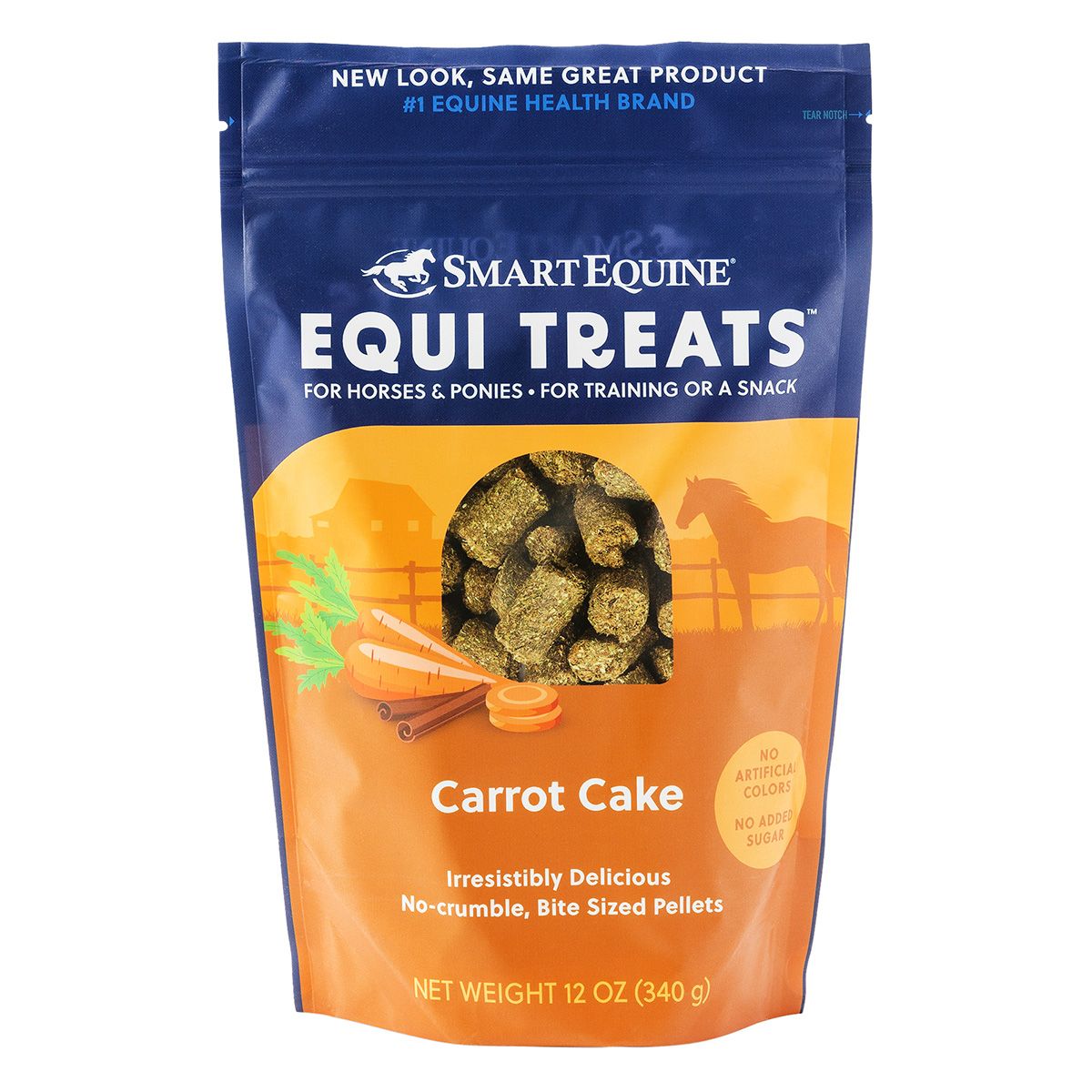 Equi Treats Bite-Sized Pellets for Horses & Ponies -12 ounce
