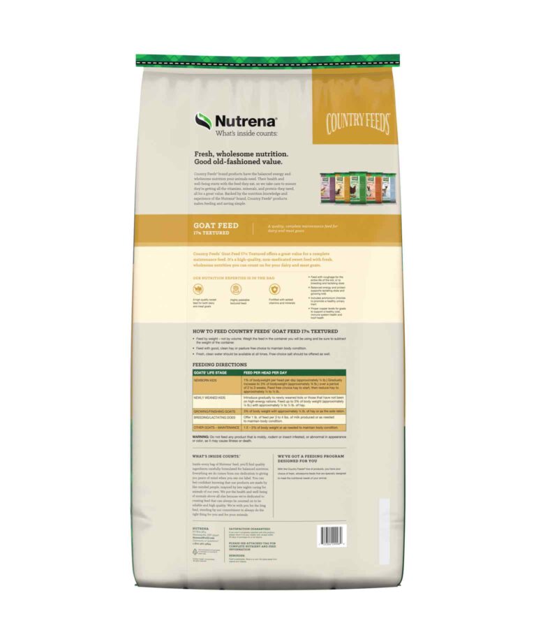 Country Feeds 17% Textured Goat Feed
