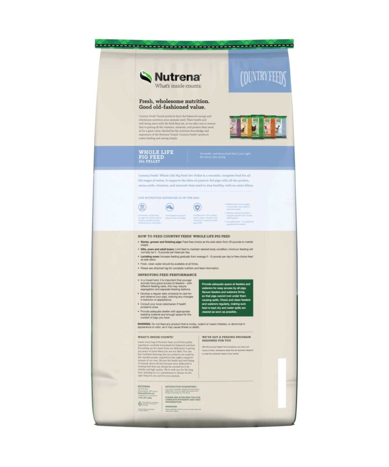 Country Feed Whole Life Pig Feed