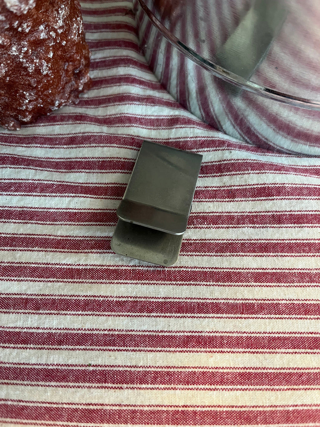 Turquois and Silver Bear Paw Money Clip
