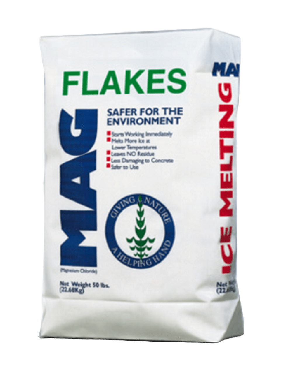 Magnesium Chloride Flakes (Mag Flakes) – Arena Dust Control (50 lb)