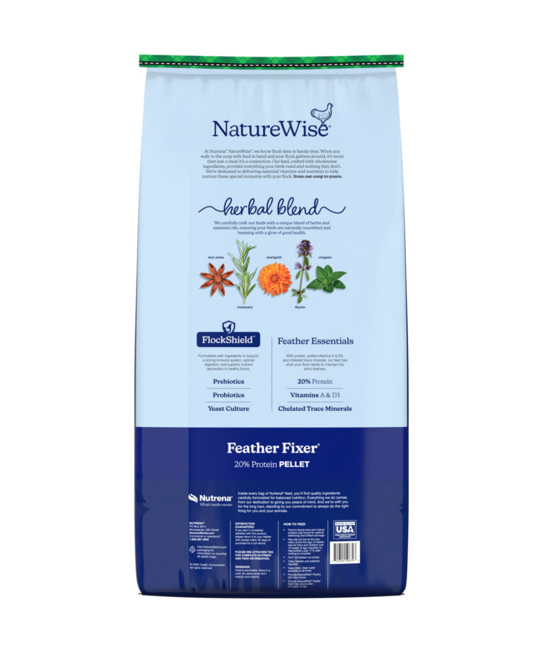Feather Fixer 20% Protein Pellet