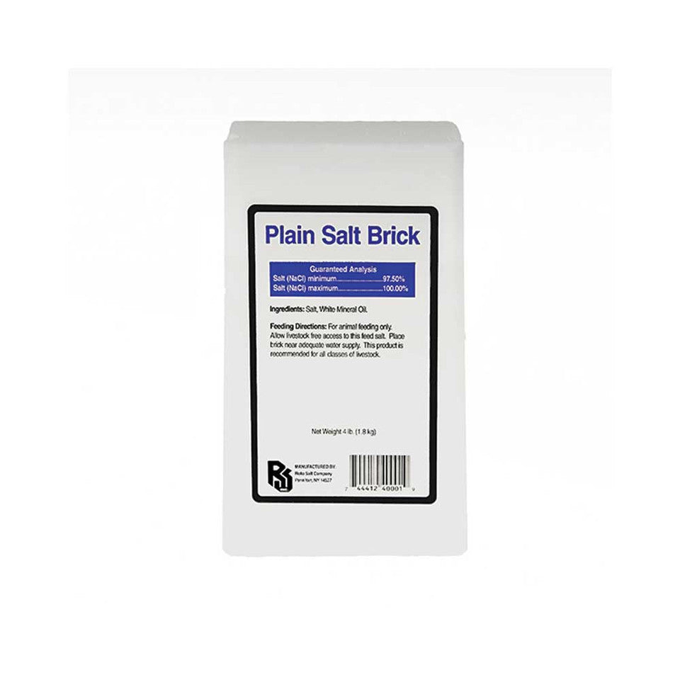 Plain Salt (4 lb) Brick
