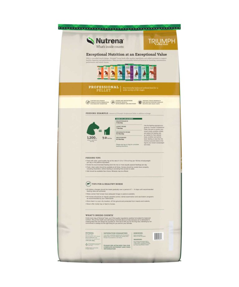Triumph Professional Pellet Horse Feed 14%