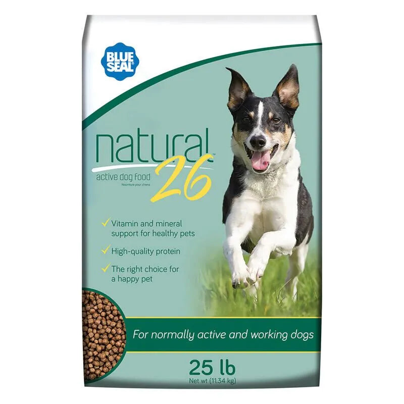 Natural 26 Dog Food -25 lb. bag