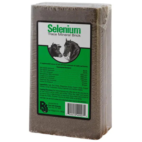 Selenium Trace Mineral Salt Block (4lb)